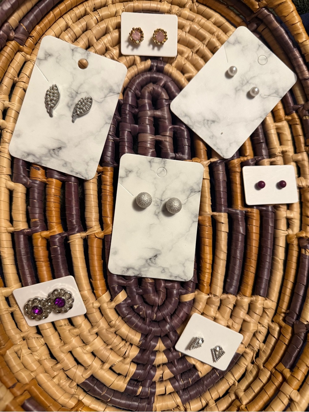 Curated Vintage-Inspired Earring Bundle | Soft Feminine Glam | 7 Pairs